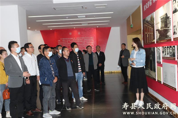 淮南壽縣人社局開展“學黨史、祭英烈”暨新一輪深化“三個以案”警示教育活動