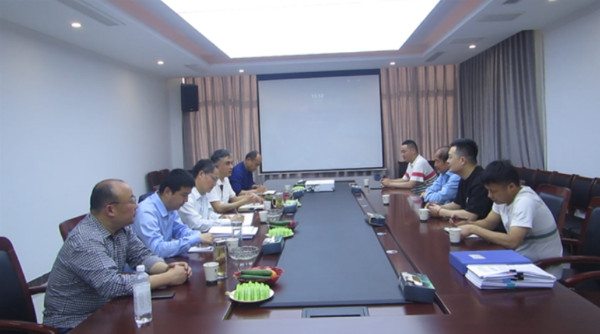 淮南市自然資源和規劃局組織專家對毛集區焦崗湖地熱項目開展調研