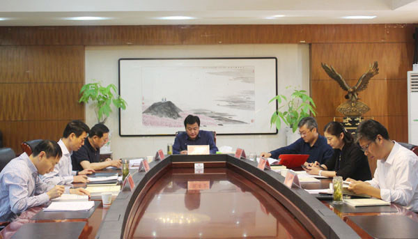 淮南鳳臺縣政府黨組學習會舉行