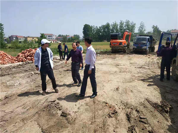 淮南市商務局赴壽縣督查世界制造業(yè)大會省簽項目落地情況