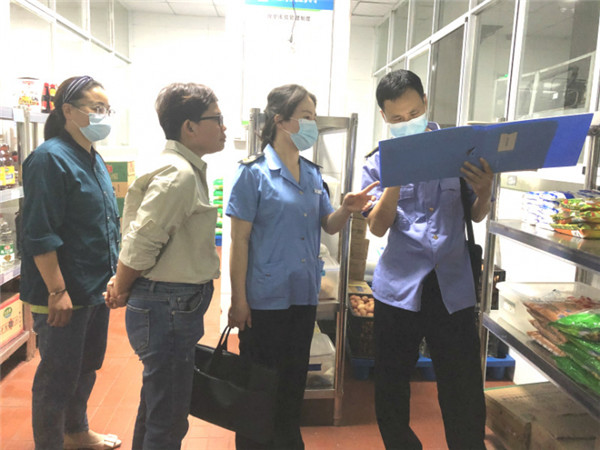 強化校園食品安全監管 為淮南高考學子保駕護航