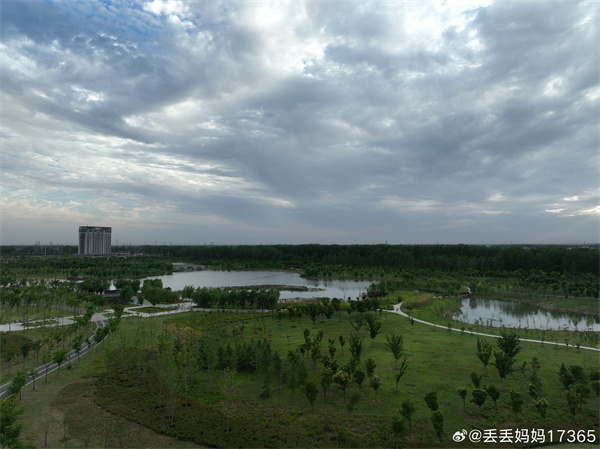 【圖說(shuō)淮南】——俯瞰龍吟湖公園?
