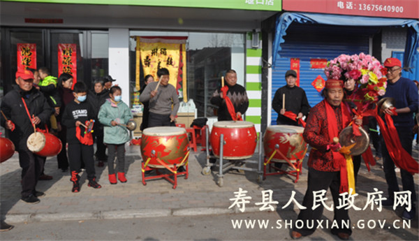 淮南：堰口鎮鑼鼓喧天過新年