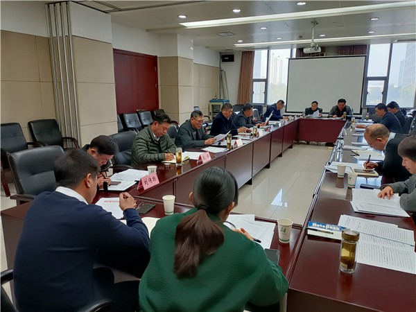 淮南市城鄉建設局召開黨組擴大會議