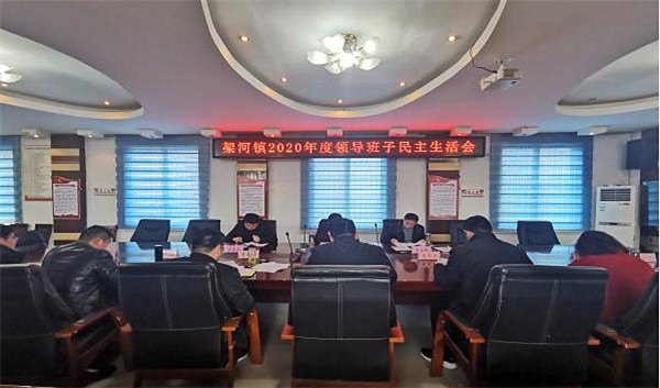 淮南：區委常委、組織部長洪濤參加指導架河鎮黨委民主生活會