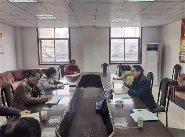 淮南市經信局第四指導組指導皖紙公司留守處召開2020年度黨員領導干部民主生活會