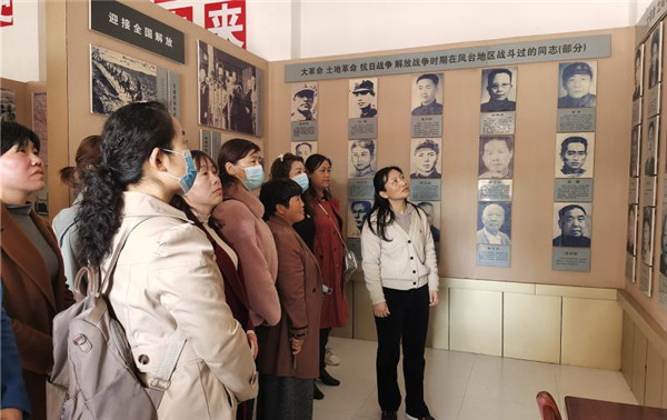 淮南潘集區婦聯開展“學黨史 銘黨恩 巾幗心向黨”主題實踐活動