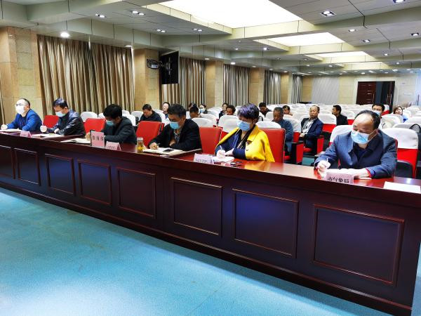 淮南市自然資源和規劃局組織觀看2021年全國汛期地質災害防治工作視頻會議