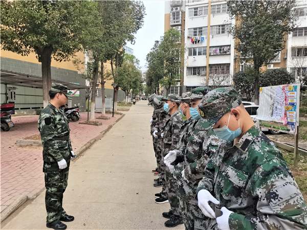 安徽淮南：役前訓練第一課，學習雷鋒好榜樣